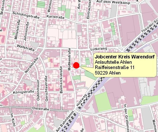 Anfahrtskarte Ahlen